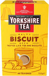 Yorkshire Tea Biscuit Brew Flavoured Tea Bags Pack of 4 Total 160 Tea bags