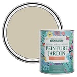 Rust-Oleum Peinture Verte Résistante à l'humidité pour Jardins, Finition Satinée - Sauge Argentée 750ml