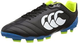 Canterbury - Stampede Club Blade - Chaussures de Rugby - Homme - Noir (989 Black/Red/White) - 46