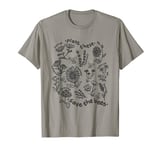 Save the bees Plant these Plants Planet Earth Vintage Nature T-Shirt