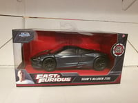  JADA FAST AND FURIOUS 1/32 SHAW.S McLAREN 720S  NEW BOXED