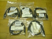 DisplayPort Cable - 1 metre - male to male - UHD 4K - LOT of FIVE -Free Delivery