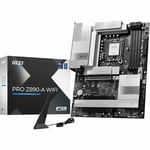 Pro Z890-A WiFi Carte mère, ATX - pour processeurs Intel Core Ultra (série 2), LGA 1851 - VRM SPS 90A, Mémoire DDR5 (9200+MT/s OC), PCIe 5.0 & 4.0 x16, M.2 Gen5, Thunderbolt 4, Wi-FI 7, 5G LAN