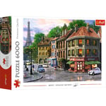 Trefl Puzzle, Rue de Paris, 6000 Pièces, Qualité Premium, pour Adultes et Enfants à partir de 15 ans, TR65001