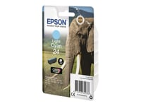 Epson 24 - 5.1 Ml - Lys Cyan - Original - Blekkpatron - For Expression Photo Xp-55, 750, 760, 850, 860, 950, 960, 970  Expression Premium Xp-750, 850