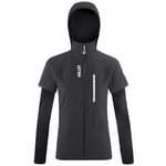 Millet Rutor XCS Air Hoodie - Veste coupe-vent femme Black L