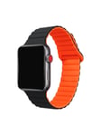 CELLY WBANDMAG - Apple Watch Band 42/44/45mm - Black / Orange