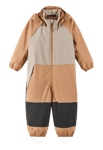 Reima Kids' Reimatec Overall Tuusula Peanut Brown, 80