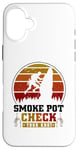 iPhone 16 Plus Smoke pot check your knot - Bolder Bouldering Rock Climber Case