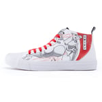 Akedo Charizard Flame High Top - White - UK 10 / EU 44.5 / US Men's 10.5 / US Women's 12