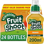 Robinsons Fruit Shoot Orange 24 x 200ml PET bottles