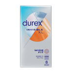 Durex Invisible XXL Kondomer, 8 stk.