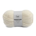 Socki Plus Ensfarget Garn 100 g Adlibris