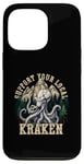 Coque pour iPhone 13 Pro Kraken Cryptozoologie Cryptozoologie Kraken