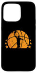 Coque pour iPhone 15 Pro Max Basket-ball Dunking Sport America États-Unis