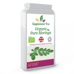 ORGANIC Moringa Oleifera 500mg 120 Capsules Pure Moringa Leaf Powder Supplement