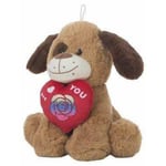 Bamse Amour Hjerte Hund 25cm