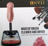 ENVIE Makeup Brush Set Cleaner and Dryer Brushes, Rose Gold