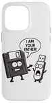 Coque pour iPhone 14 Pro Max Disquette vers clé USB 90s 00s Ordinateur Drôle Geek Joke