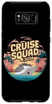 Coque pour Galaxy S8+ Funny Cruise Squad 2024 - Friends Cool Cruise Vacation