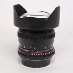 samyang Used Samyang 14mm T3.1 VDSLR ED AS IF UMC II Cine Lens Canon EF