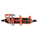 Smoby - Black+Decker - Ceinture Outils - Sangle Réglable - Jouet Bricolage Enfant - 14 Accessoires - 360917