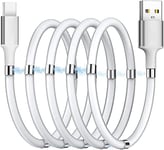 Câble de charge magnétique, compatible avec téléphone 11/XS/XS Max/XR/X/8/8 Plus/7/7 Plus/6s/6s Plus/6/6 Plus/SE/5s/5c/5/Pad/Pod