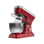 nozama Stand Mixer for Baking Electric Dough Mixer 1200W Kitchen Electric Cake Mixer with Double Dough Hooks, Whisk, Beater, Pouring Shield, 6.3L Stainless Steel Bowl, 10 Speed Food Stand Mixer