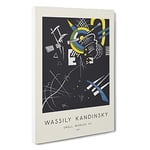 Big Box Art Small Worlds VII Wassily Kandinsky Canvas Wall Art Framed Picture Print, 30 x 20 Inch (76 x 50 cm), Exhibition