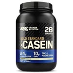 Optimum Nutrition Gold Standard 100% Casein Slow Digesting Protein Powder with Zinc, Magnesium and Amino Acids, Support Muscle Growth & Repair Overnight, Creamy Vanilla Flavour, 28 Servings, 924 g