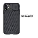 iPhone 11 12 Pro Max Case CamShield Pro Magnetic Case Slide Camera Protection TPU PC -suojus iPhone 11 12 Pro Mini -puhelimelle - iPhone 12:lle