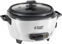 Russell Hobbs 27030 1.2L 6 Portion Capacity Rice Cooker and Steamer - White