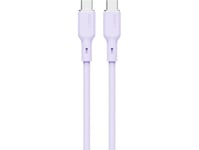 Usb-C To Usb-C Cable Aukey Cb-Scc102, 100W, 1.8M (Lavender)