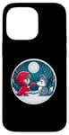 Coque pour iPhone 14 Pro Max Petit chaperon rouge loup cœur conte de fées enfants mignon