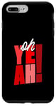 Coque pour iPhone 7 Plus/8 Plus Rouge Oh Yeah! Nuances rouges Graphique