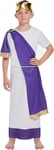 Roman Emperor Fancy Dress Costume Caesar Toga Ancient Rome School Children