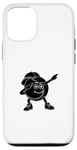 Coque pour iPhone 12/12 Pro Joueur de tennis drôle pour homme Dab Dance Tennis