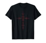 Grunge Alternative Mall Goth Gothic Cross with Thorns T-Shirt