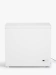 John Lewis JLCH200/2 Freestanding Chest Freezer, White