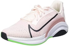 Nike Women's W Zoomx Superrep Surge Sneakers, Light Soft Pink White Black Green Strike, 4 UK