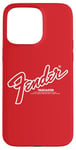 Coque pour iPhone 15 Pro Max Fender Telecaster White Iconic Big Logo