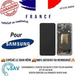 Original Ecran LCD et Vitre Tactile Bleu pour Samsung Galaxy A55 5G A556