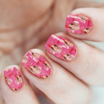 BARBIE Clear Nail Art Foil Decoration Wrap Transfer