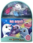 Phidal- Mini COMPTINES ET Figurines, Licornes des Mers, Multicolore