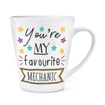 You're My Favourite Mechanic Stars 12oz Latte Mug Cup - Funny Car