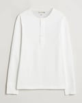 Merz b. Schwanen Classic Organic Cotton Henley White