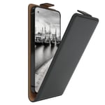 For Samsung Galaxy Xcover Pro Flip Cover Faux Leather Case Phone Black