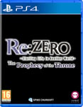 Re:ZERO Starting Life in Another World The Prophecy of the Throne Badge Edition PS4