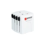 SKROSS World Adapter MUV Micro - Adaptateur secteur - blanc