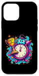 Coque pour iPhone 12 mini Clock Out Champion Hilarant Art mélangé à une créativité amusante